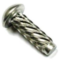 #2 X 1/4 ROUND HEAD TYPE-U DRIVE SCREW, 18-8 STAINLESS